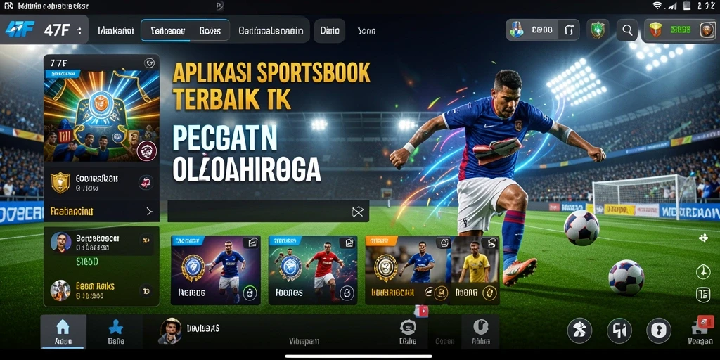 Screenshot dari gameplay 47F yang menarik dalam taruhan olahraga.
