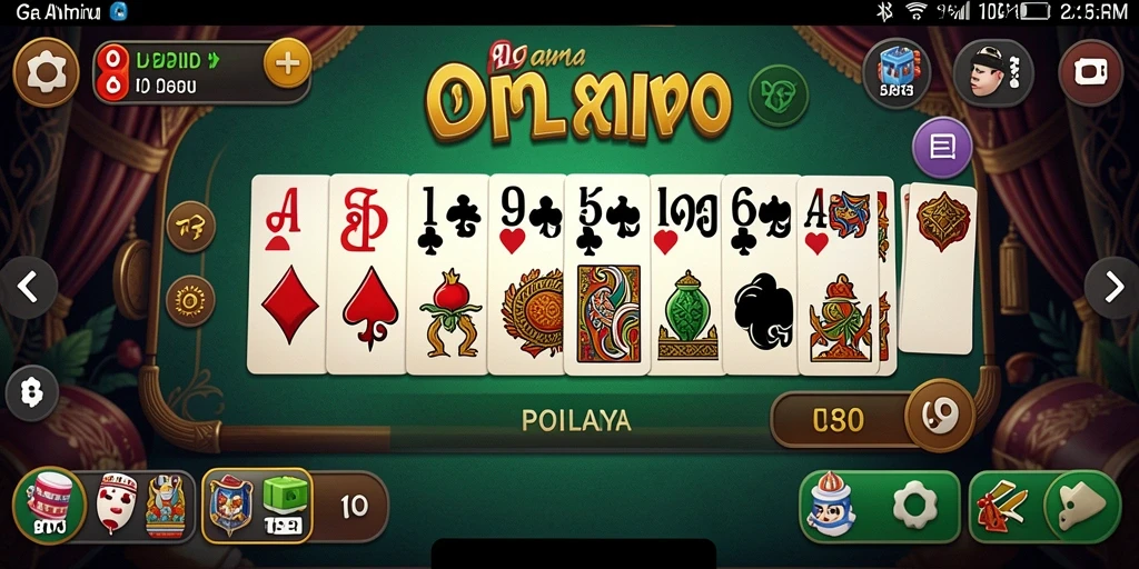 Tampilan gameplay seru dari game Domino 8ID.