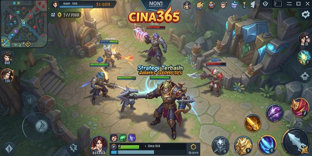 Gameplay menakjubkan CINA365 dengan strategi SLG yang mendalam.