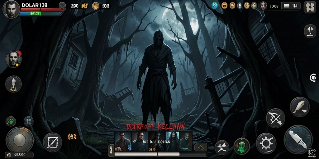 Tampilan mendebarkan dari gameplay DOLAR138 yang penuh teror.