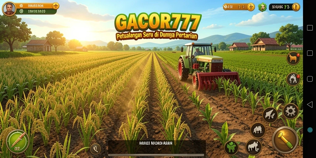Tampilan gameplay GACOR777 yang menakjubkan dan penuh warna.