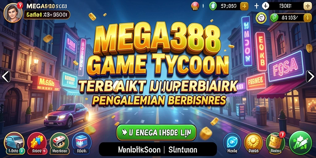 Tampilan gameplay MEGA388 yang menarik dan interaktif.