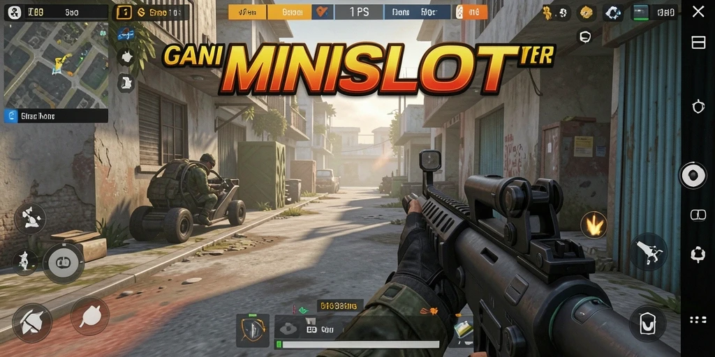 Screenshot gameplay MINISLOT menampilkan aksi seru dan intens.
