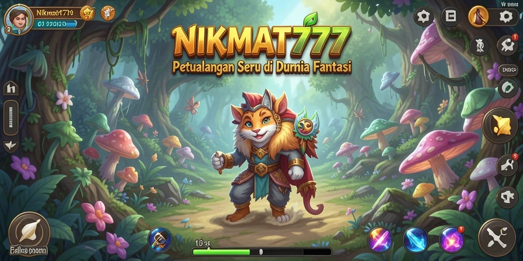 Gameplay NIKMAT777 menampilkan petualangan seru dan tantangan menarik.