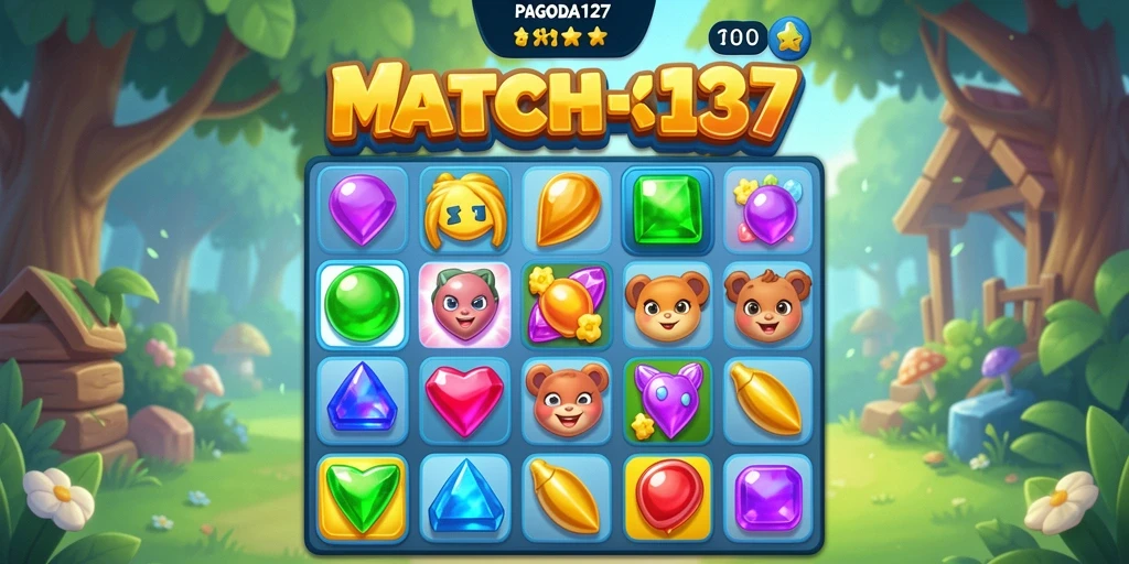Tampilan gameplay <strong>PAGODA127</strong> dengan grafis warna-warni dan tantangan menarik.