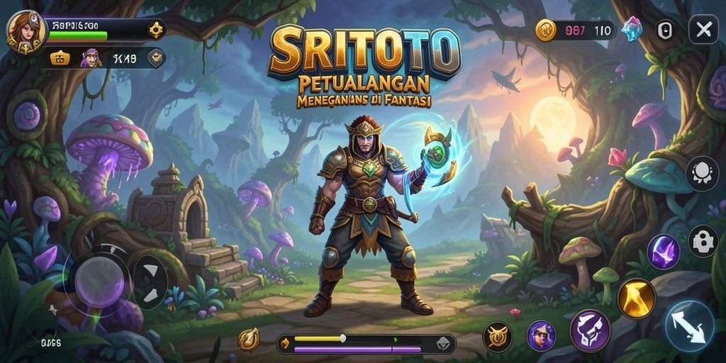 Tangkapan layar SRITOTO menampilkan aksi seru dalam petualangan.