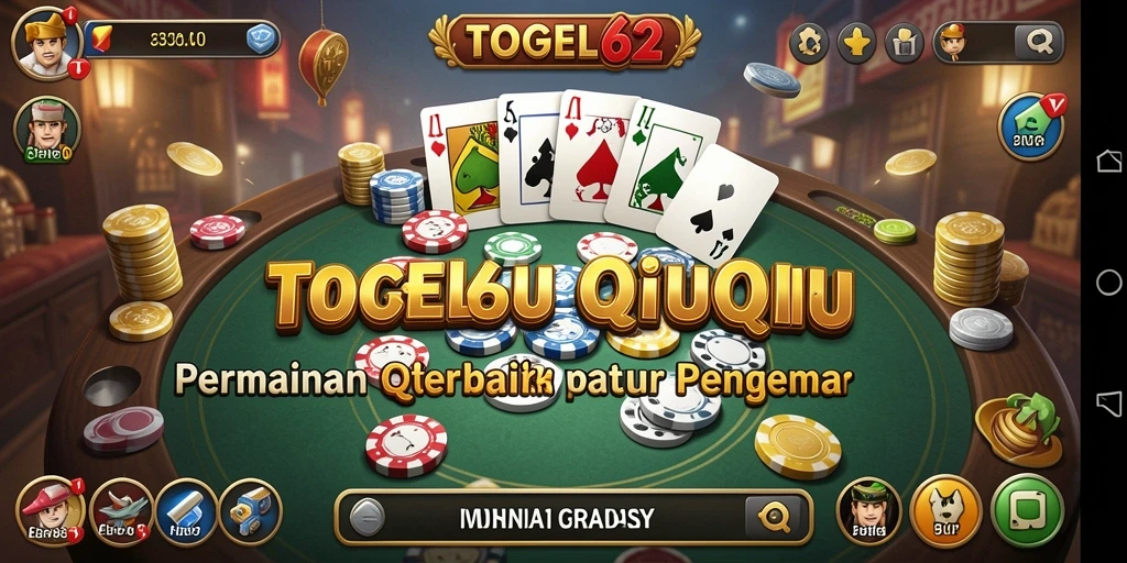 Screenshot gameplay QiuQiu dari TOGEL62 yang menarik.