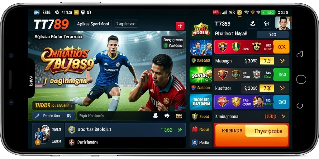 Tampilan gameplay aplikasi sportsbook TT789 yang menarik dan interaktif.